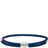 Pig & Hen - Rope Bracelets - Marinblå | silver Little Lewis
